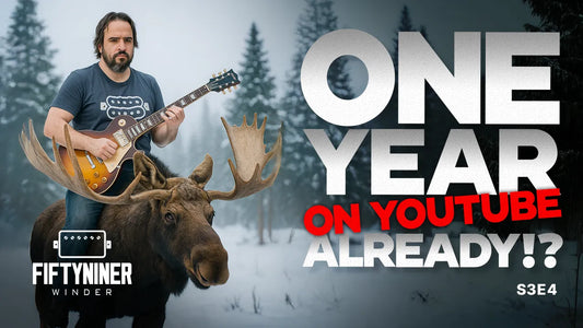 A YEAR on YouTube and I'm riding a MOOSE?! We mic up the 1955 Magnatone in this one!! (Quirky Amp)