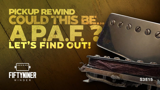 Could this be a real P.A.F.!? Rewinding a vintage Gibson Humbucker!