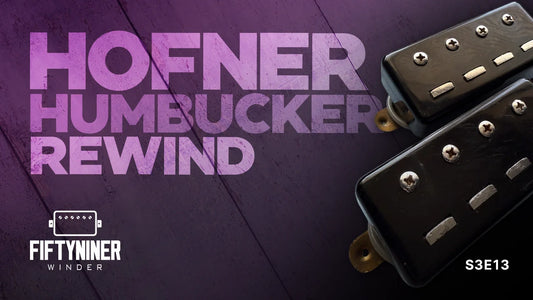 Pickup Rewind: Let’s bring an old Hofner Humbucker back to life!