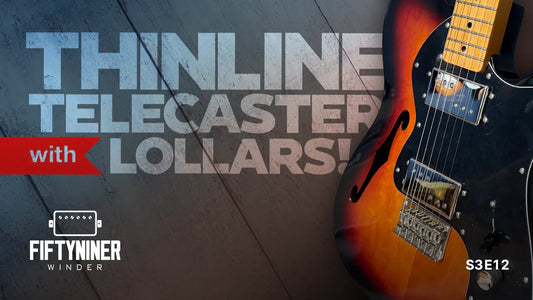 What!? A Squier Telecaster Thinline loaded with Lollar Regals!?