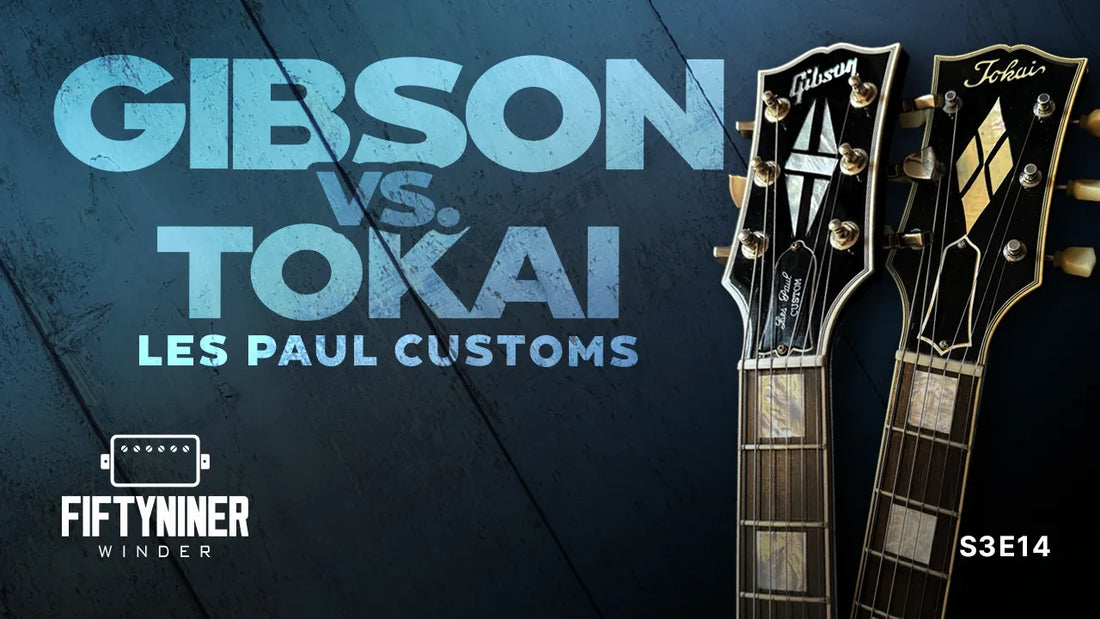 Who did it better? Gibson vs. Vintage Tokai (2015 Les Paul Custom vs. 1984 Tokai)