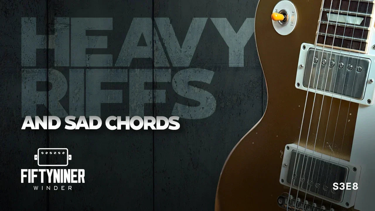 Goofin' around on heavy riffs and sad chords in a weird tuning (C-G-D ...