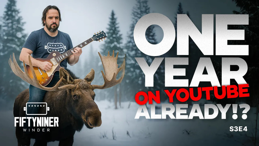 A YEAR on YouTube and I'm riding a MOOSE?! We mic up the 1955 Magnatone in this one!! (Quirky Amp)