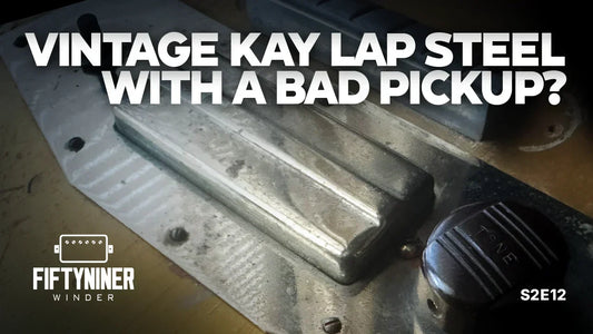 Old Vintage Kay Lap Steel in with a Failing Pickup?!
